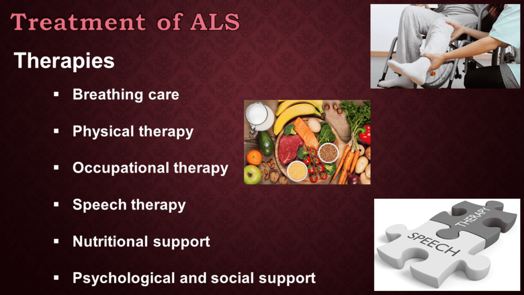 Treatment of Amyotrophic lateral sclerosis (ALS) 